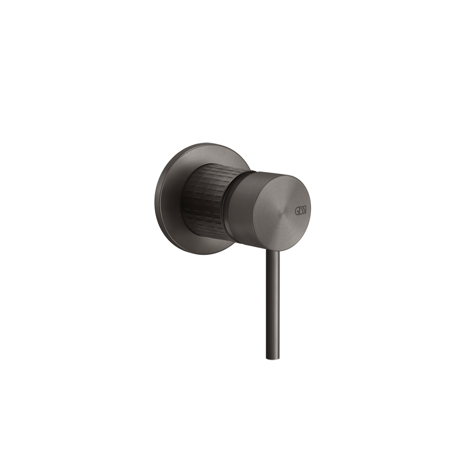 Meccanica Bathroom Faucet Handle - 54219 Bathroom Accessories GESSI Black Metal Brushed PVD