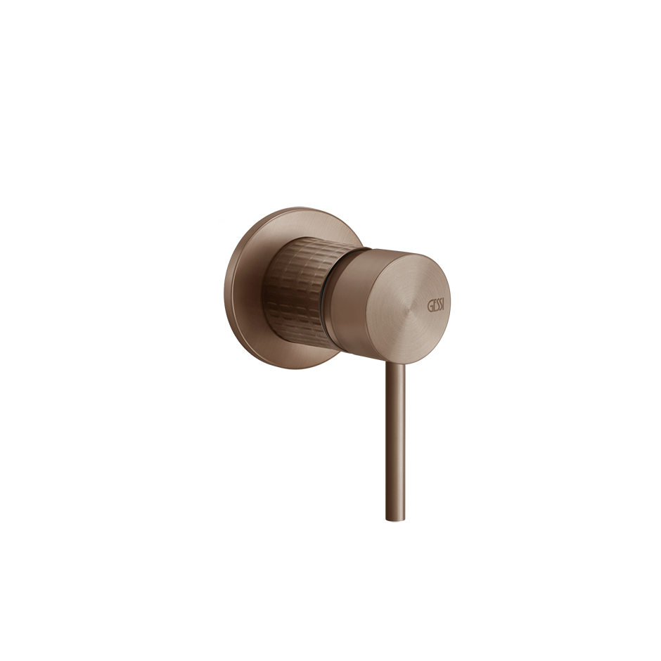 Meccanica Bathroom Faucet Handle - 54219 Bathroom Accessories GESSI Copper Brushed PVD