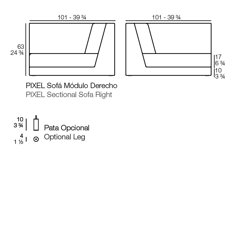 PIXEL SOFA MODULAR Sectional Sofa Units Vondom   