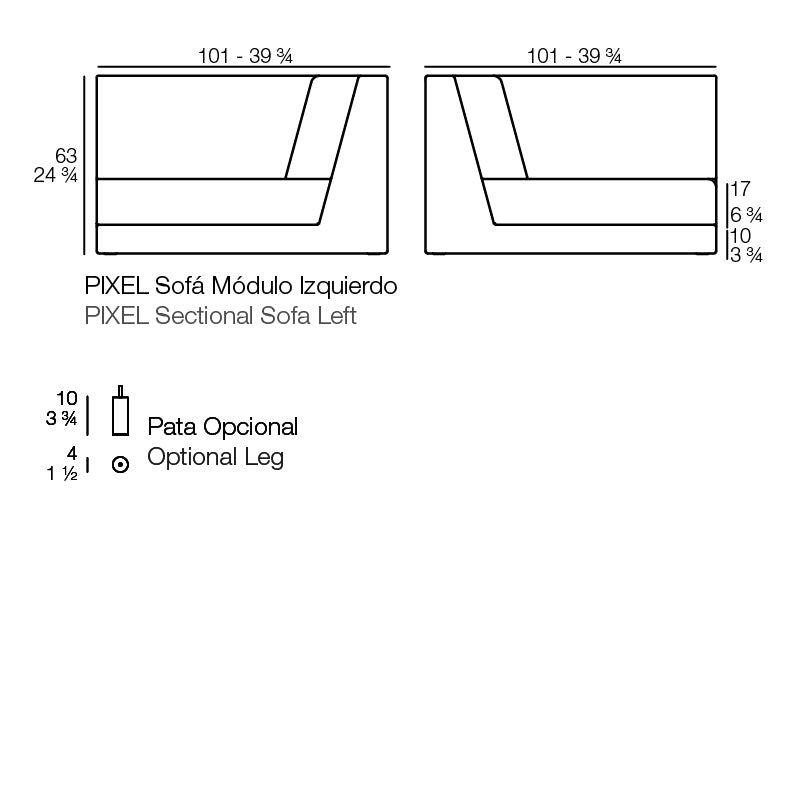 PIXEL SOFA MODULAR Sectional Sofa Units Vondom   