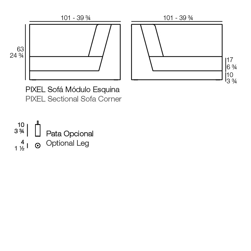 PIXEL SOFA MODULAR Sectional Sofa Units Vondom   