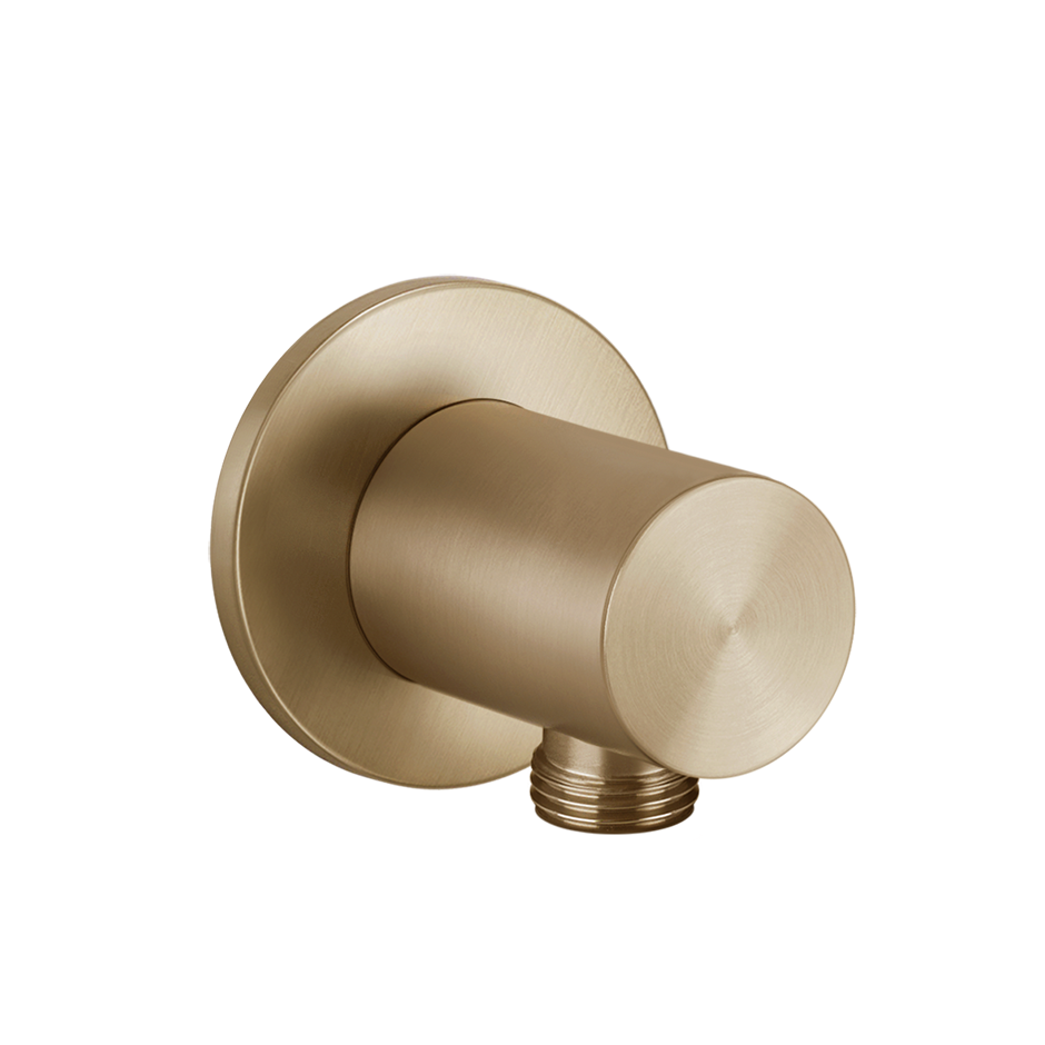 Bath&Shower316 Wall Elbow - 54269 Bathroom Accessories GESSI Warm Bronze Brushed PVD