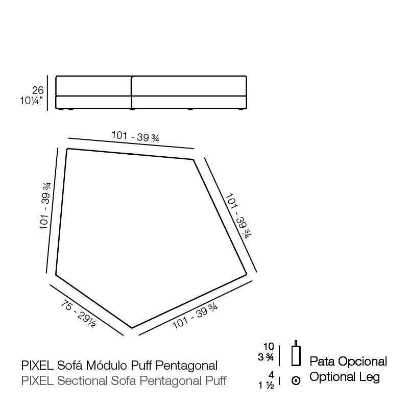 PIXEL SOFA MODULAR Sectional Sofa Units Vondom   
