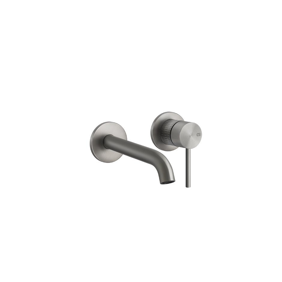 Meccanica Basin Mixer - 54283 Bathroom Accessories GESSI Steel Brushed