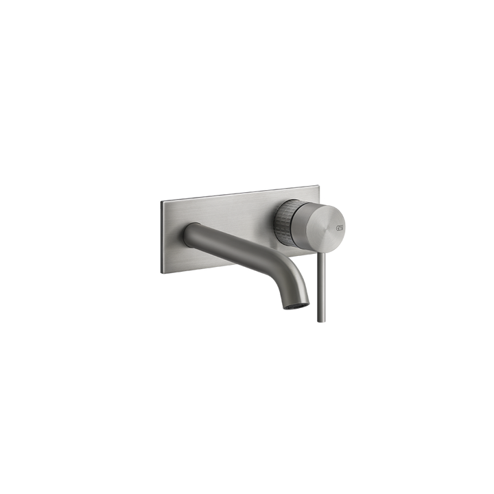 Meccanica Basin Mixer - 54284 Bathroom Accessories GESSI Steel Brushed