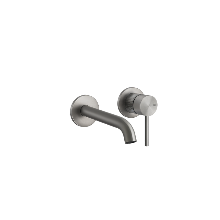 Meccanica Basin Mixer - 54286 Bathroom Accessories GESSI Steel Brushed