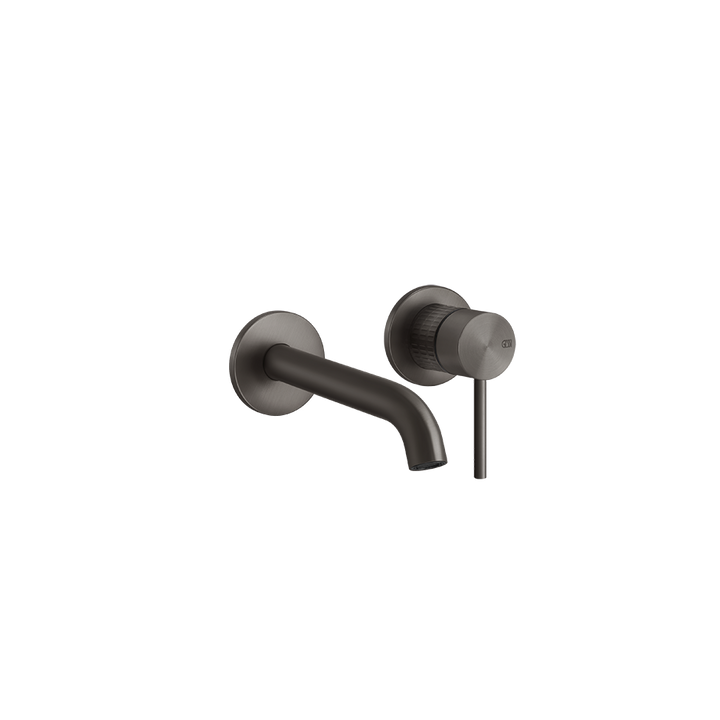 Meccanica Basin Mixer - 54286 Bathroom Accessories GESSI Black Metal Brushed PVD