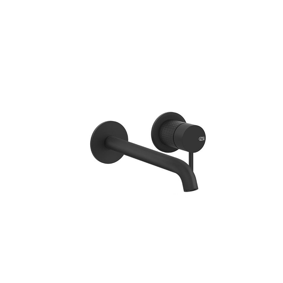 Meccanica Basin Mixer - 54289 Bathroom Accessories GESSI Matte Black