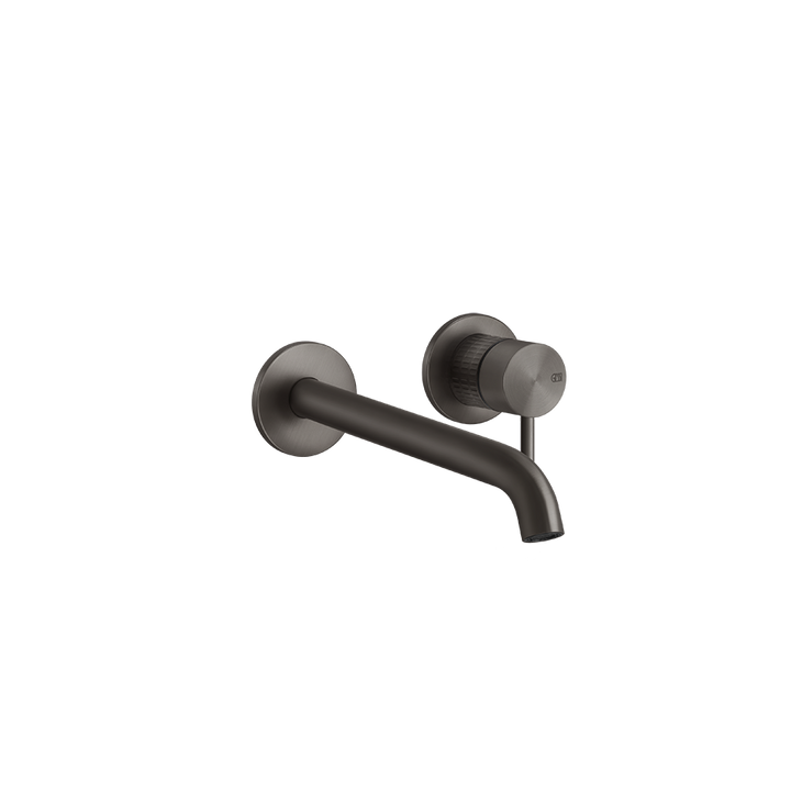 Meccanica Basin Mixer - 54289 Bathroom Accessories GESSI Black Metal Brushed PVD