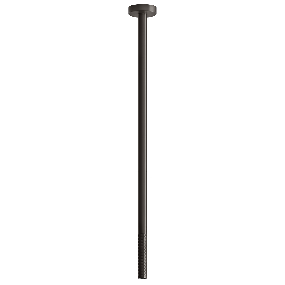 Bathroom Spout Trim - 54296 Bathroom Faucet GESSI Black Metal Brushed PVD