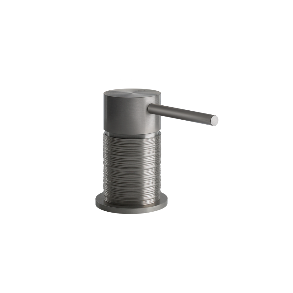 Trame Deck Mounted Washbasin Mixer Control - 54305 Bathroom Faucet GESSI Steel Brushed