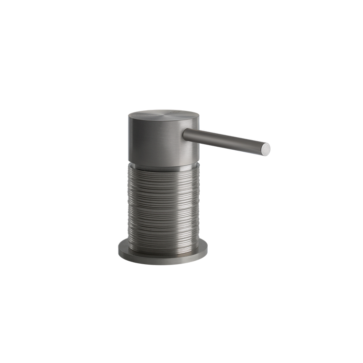 Trame Deck Mounted Washbasin Mixer Control - 54305 Bathroom Faucet GESSI Steel Brushed