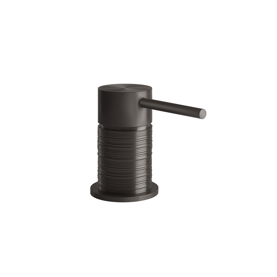 Trame Deck Mounted Washbasin Mixer Control - 54305 Bathroom Faucet GESSI Black Metal Brushed PVD