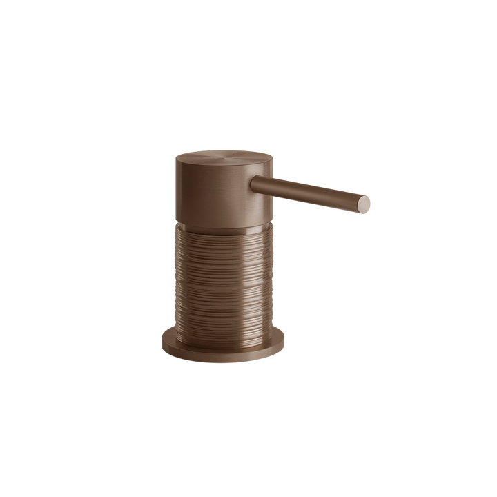 Trame Deck Mounted Washbasin Mixer Control - 54305 Bathroom Faucet GESSI Copper Brushed PVD