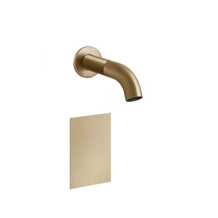 Trame Electronic Basin Mixer - 54314 Bathroom Accessories GESSI Warm Bronze Brushed PVD