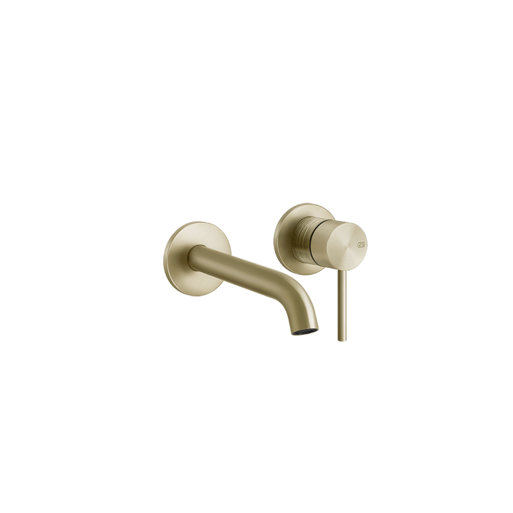 Trame Basin Mixer - 54383 Bathroom Accessories GESSI Brass Brushed PVD