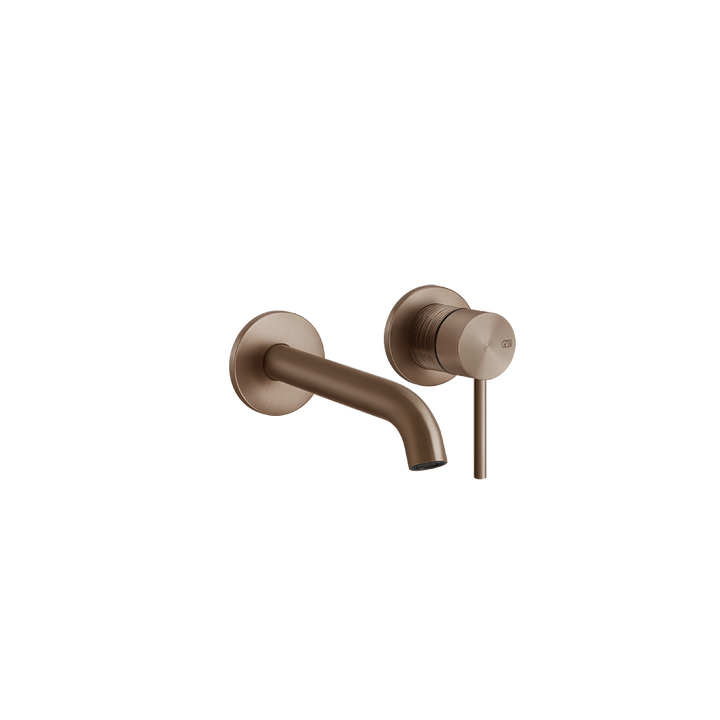 Trame Basin Mixer - 54386 Bathroom Accessories GESSI Copper Brushed PVD