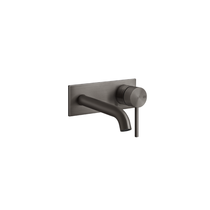 Trame Basin Mixer - 54388 Bathroom Accessories GESSI Black Metal Brushed PVD