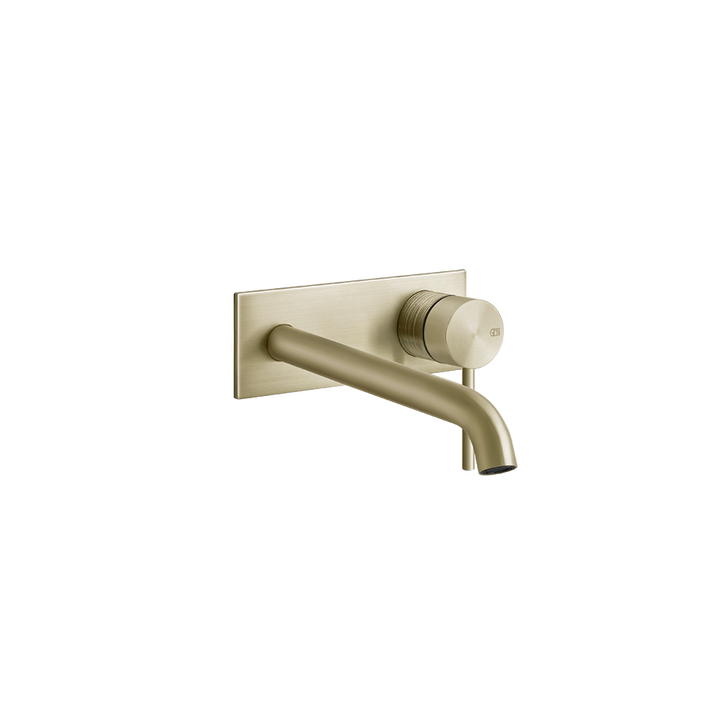 Trame Basin Mixer - 54390 Bathroom Accessories GESSI Brass Brushed PVD
