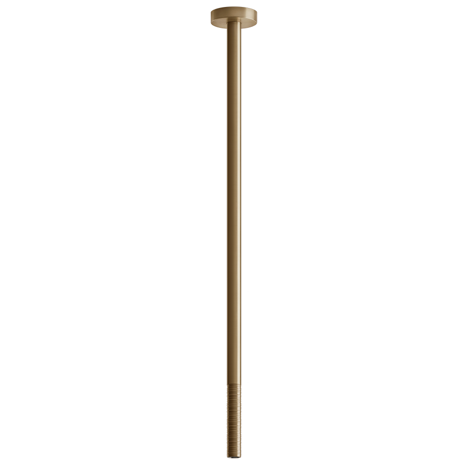 Trame Ceiling-Mounted Bathroom Faucet - 54399 Bathroom Faucet GESSI Warm Bronze Brushed PVD