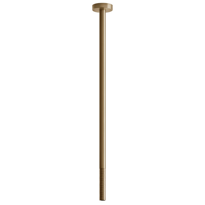 Trame Ceiling-Mounted Bathroom Faucet - 54399 Bathroom Faucet GESSI Warm Bronze Brushed PVD