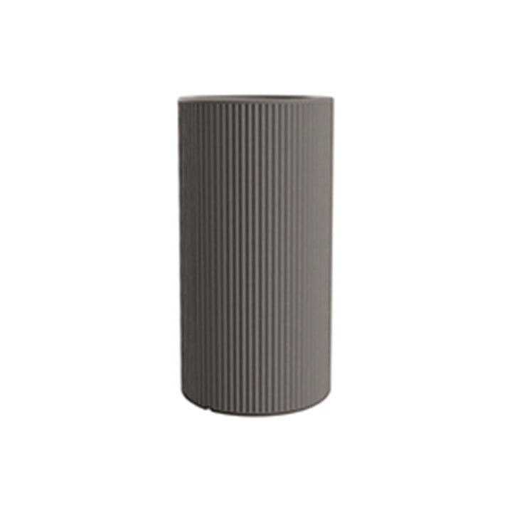 Gatsby Cylinder Planter Outdoor Vondom Taupe Large: 35.5 in height 