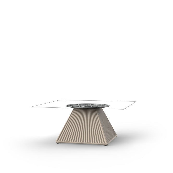 GATSBY TABLES Table Vondom Low Table Base 25 cm: 35x35x25 S30 (54442)  