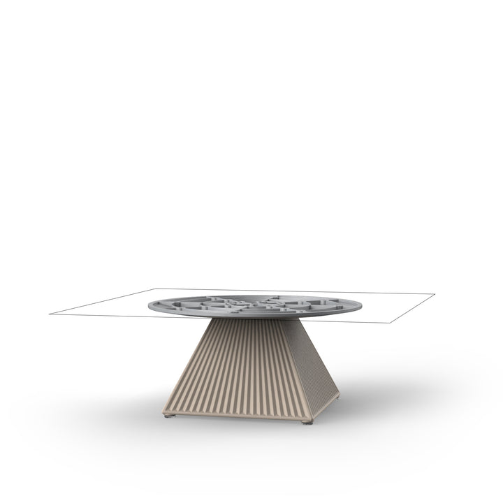GATSBY TABLES Table Vondom Low Table Base 25 cm: 35x35x25 S50 (54443)  