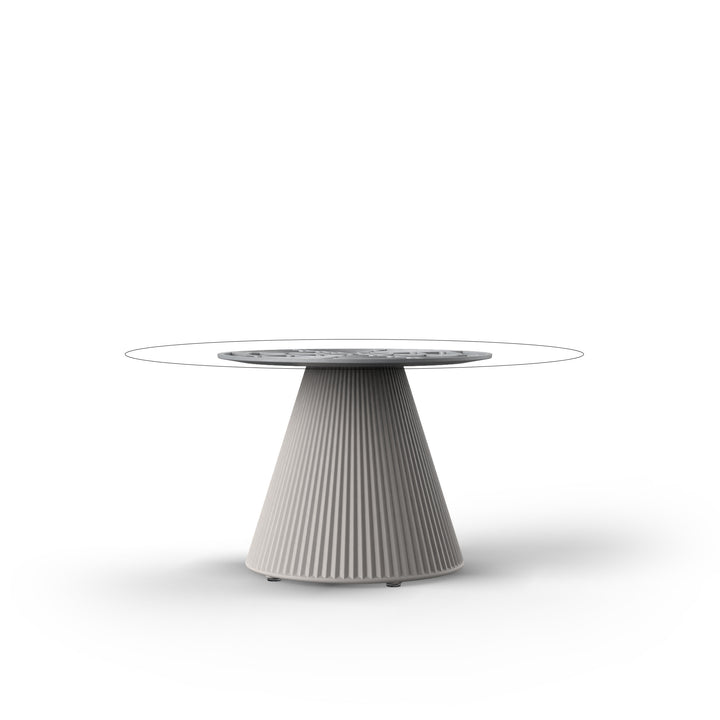 GATSBY TABLES Table Vondom Low Table Base 40 cm:  Ø40x40cm S50 (54445)  