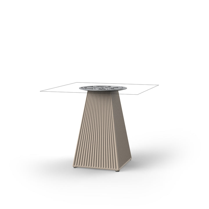 GATSBY TABLES Table Vondom Low Table Base. 50 cm: 30x30x50cm S30 (54450)  