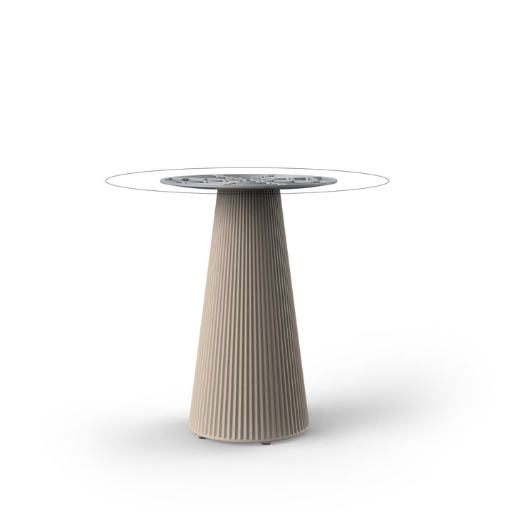 GATSBY TABLES Table Vondom Dinig Table Base 73 cm: Ø35x73cm S50 (54453)  