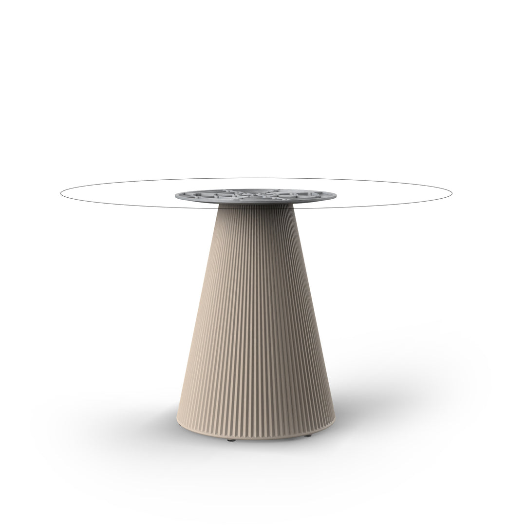 GATSBY TABLES Table Vondom Dinig Table Base 73 cm: Ø50x73cm S50 (54454)  