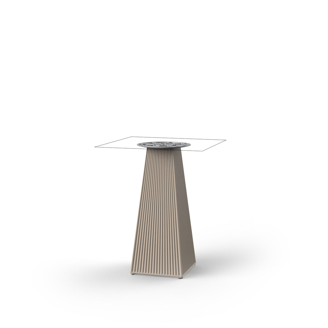GATSBY TABLES Table Vondom Dinig Table Base 73 cm: 30x30x73cm S30 (54456)  