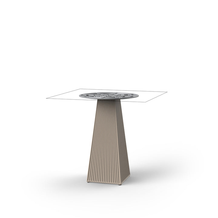 GATSBY TABLES Table Vondom Dinig Table Base 73 cm: 30x30x73cm S50 (54457)  