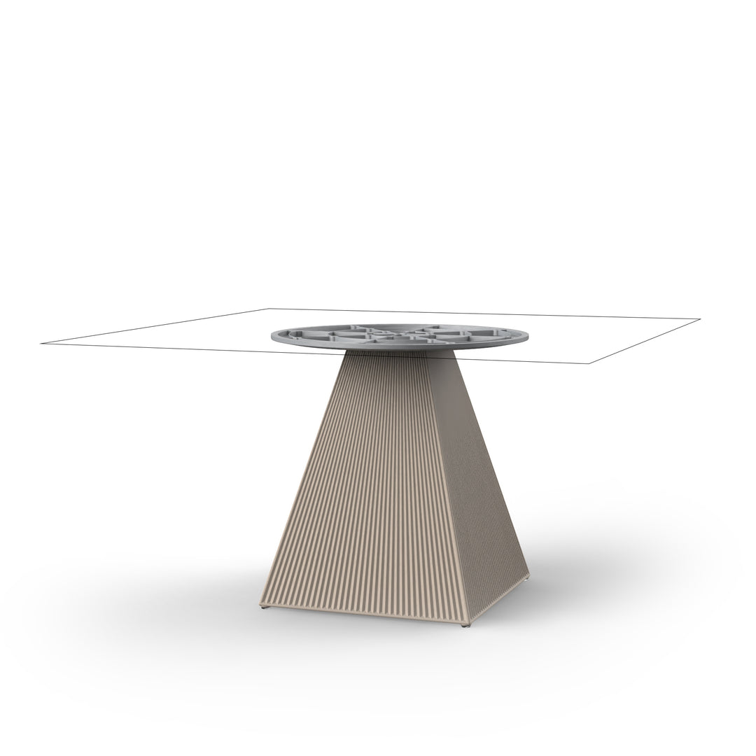 GATSBY TABLES Table Vondom Dinig Table Base 73 cm: 60x60x73cm S70 (54459)  