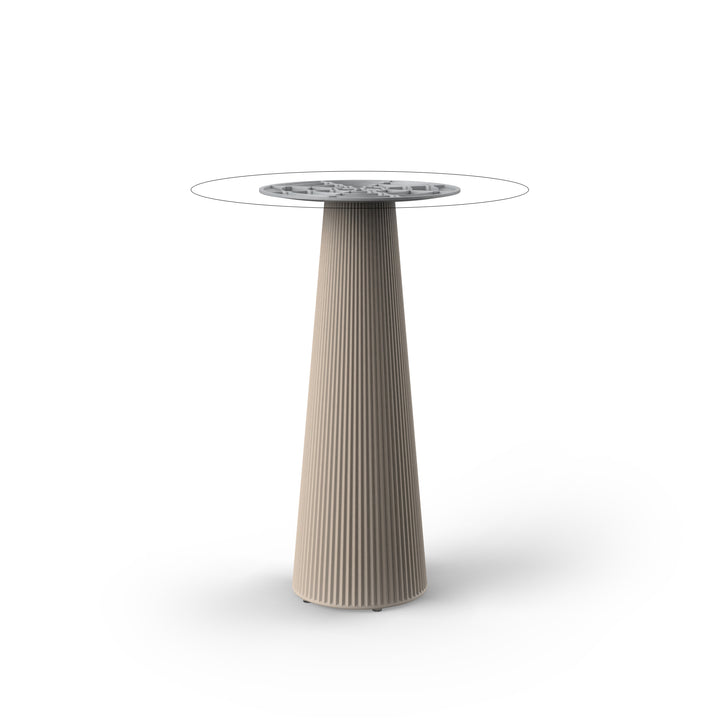 GATSBY TABLES Table Vondom High Table Base 105 cm: Ø35x105cm S50 (54461)  