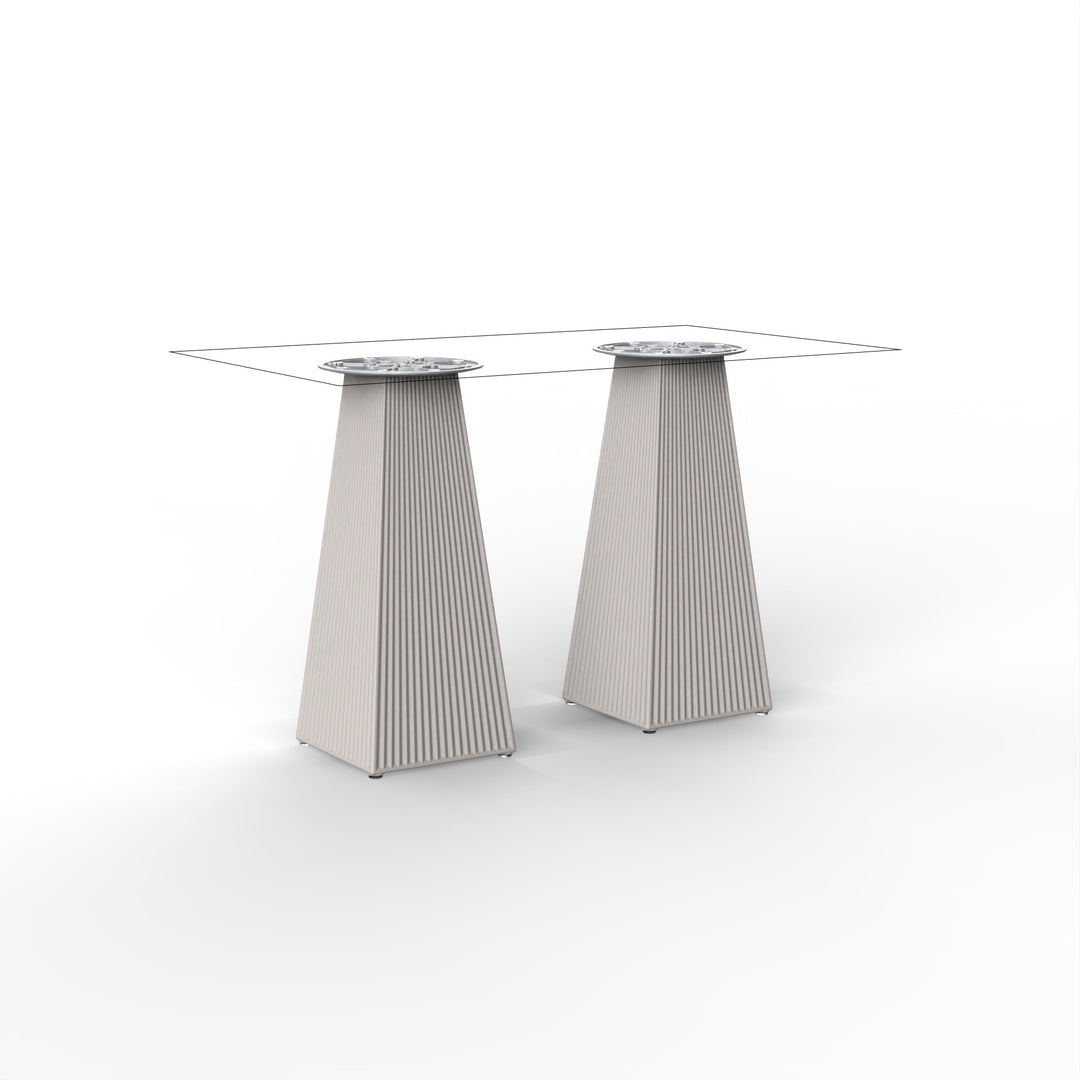 GATSBY TABLES Table Vondom Dinig Table Double Base 73 cm: 30x30x73cmS30 (54468)  