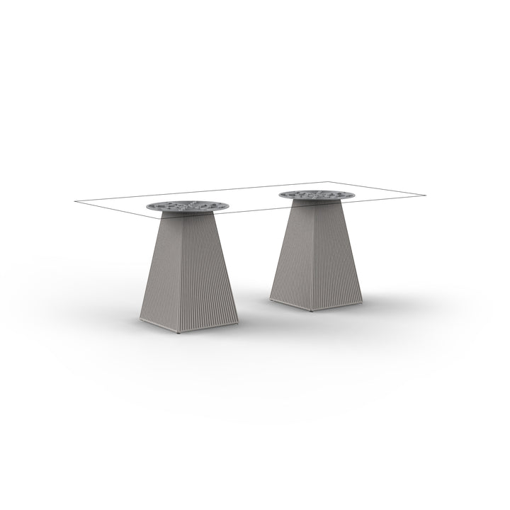 GATSBY TABLES Table Vondom Dinig Table Double Base 73 cm: 45x45x73cmS50 (54470)  