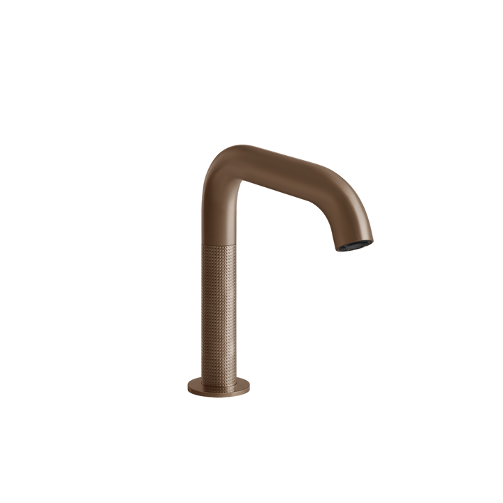 Sensor Taps Electronic basin mixer with temperature and water flow rate adjustment thr - 54481 Built In Parts GESSI Copper Brushed PVD