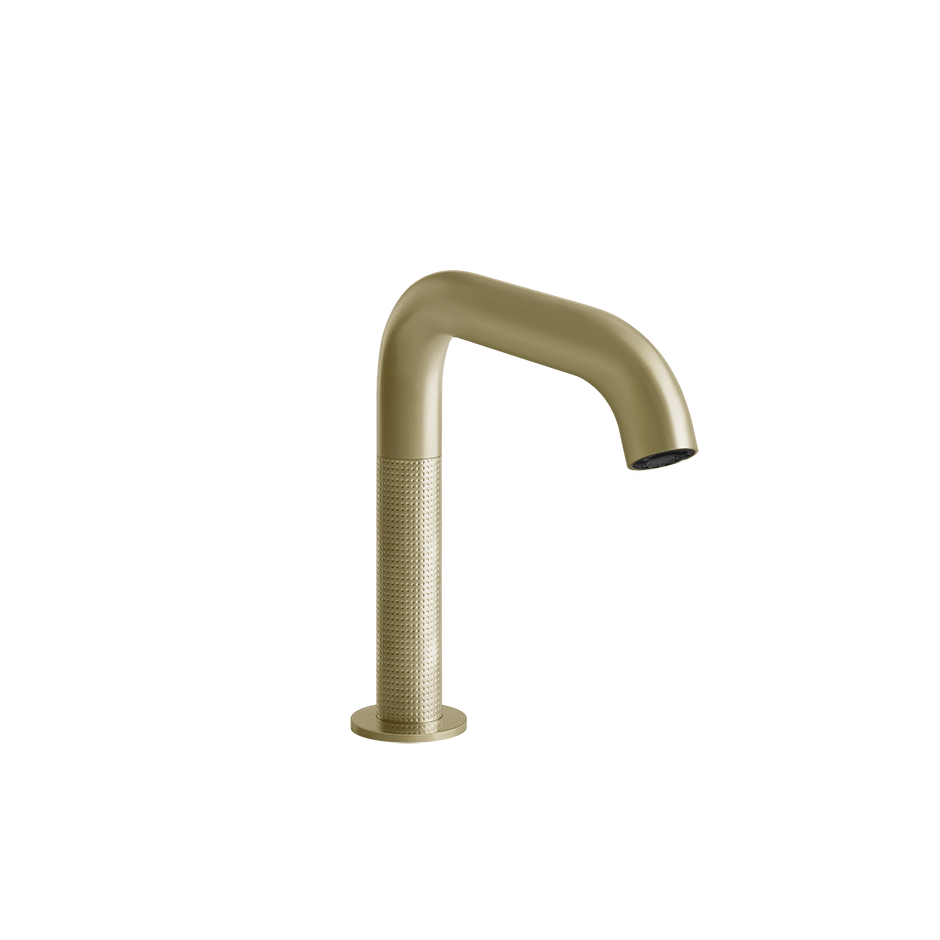 Sensor Taps Electronic basin mixer with temperature and water flow rate adjustment thr - 54481 Built In Parts GESSI Brass Brushed PVD