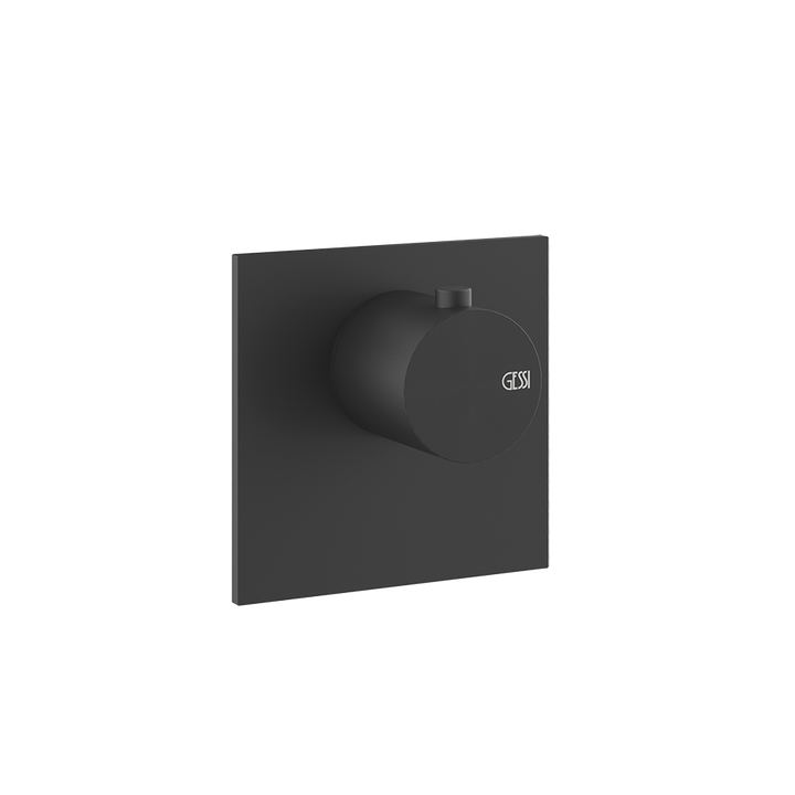 Bath&Shower316 Thermostatic Trim -54554 Shower Controls GESSI Matte Black