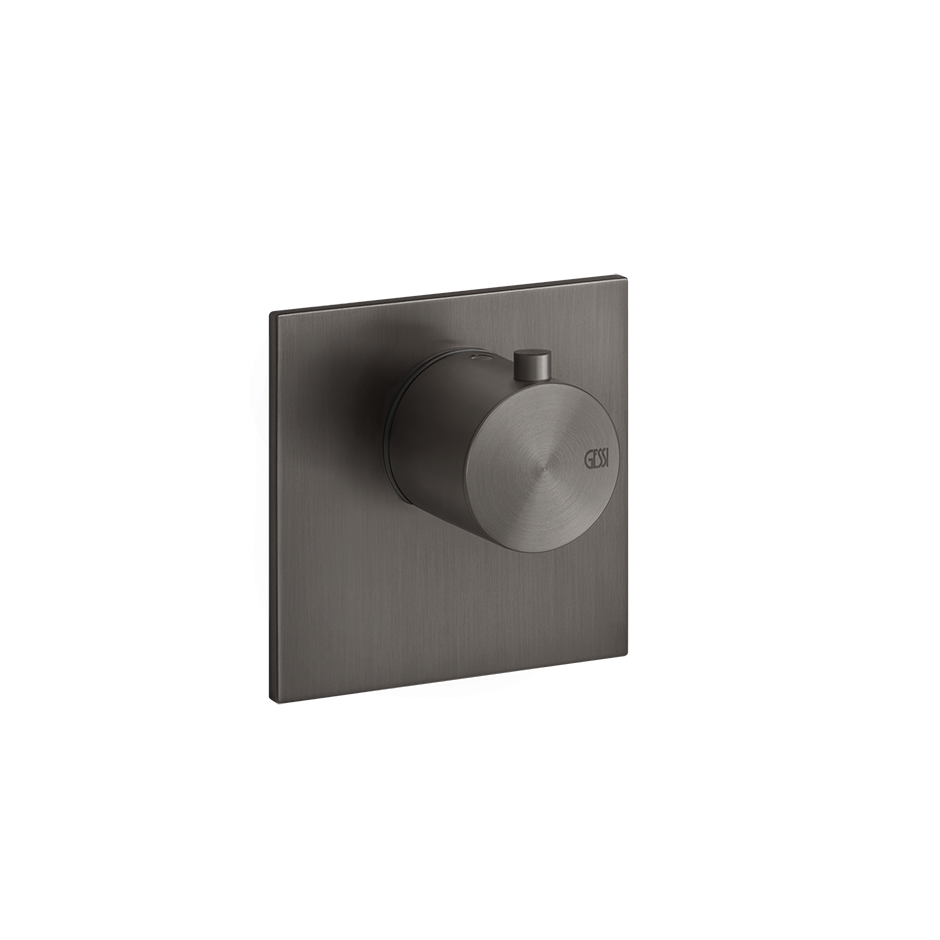 Bath&Shower316 Thermostatic Trim -54554 Shower Controls GESSI Black Metal Brushed PVD