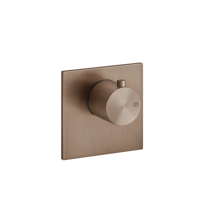 Bath&Shower316 Thermostatic Trim -54554 Shower Controls GESSI Copper Brushed PVD