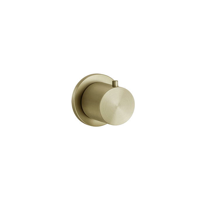 Thermostatic Volume Control Trim - 54564 Shower Controls GESSI Brass Brushed PVD
