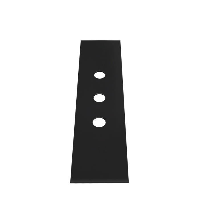 Bath316 Finishing Plate - 54593 Bathroom Accessories GESSI Matte Black