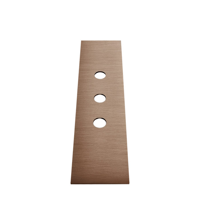 Bath316 Finishing Plate - 54593 Bathroom Accessories GESSI Copper Brushed PVD