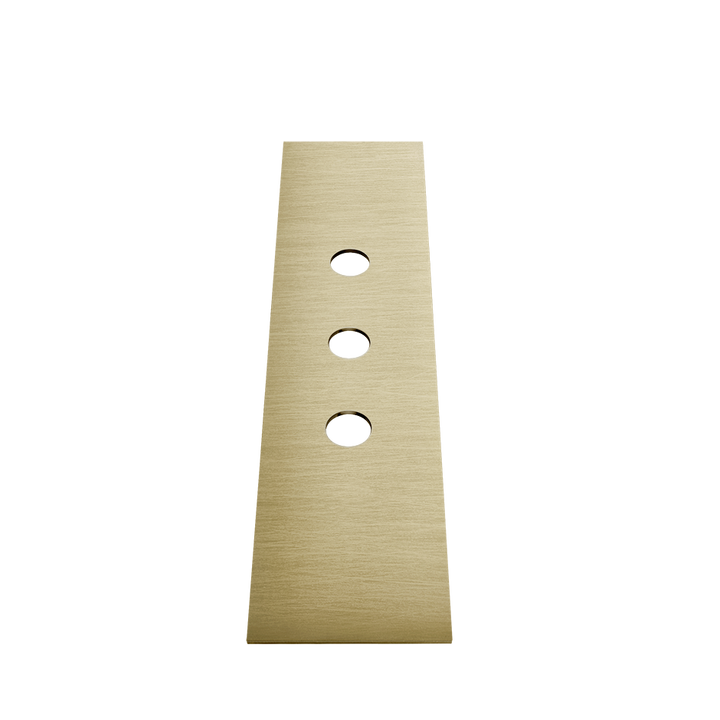 Bath316 Finishing Plate - 54593 Bathroom Accessories GESSI Brass Brushed PVD