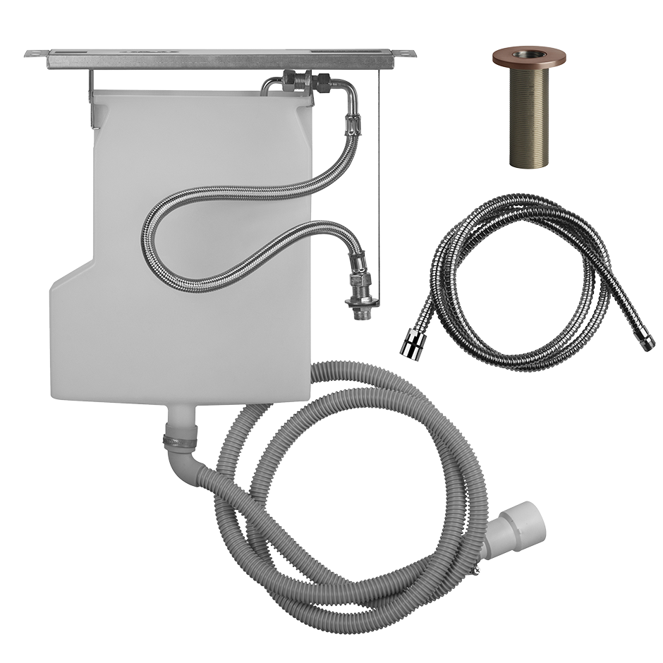 Bath316 Handshower Drain Kit Rough - 54594 Bathroom Accessories GESSI Copper Brushed PVD