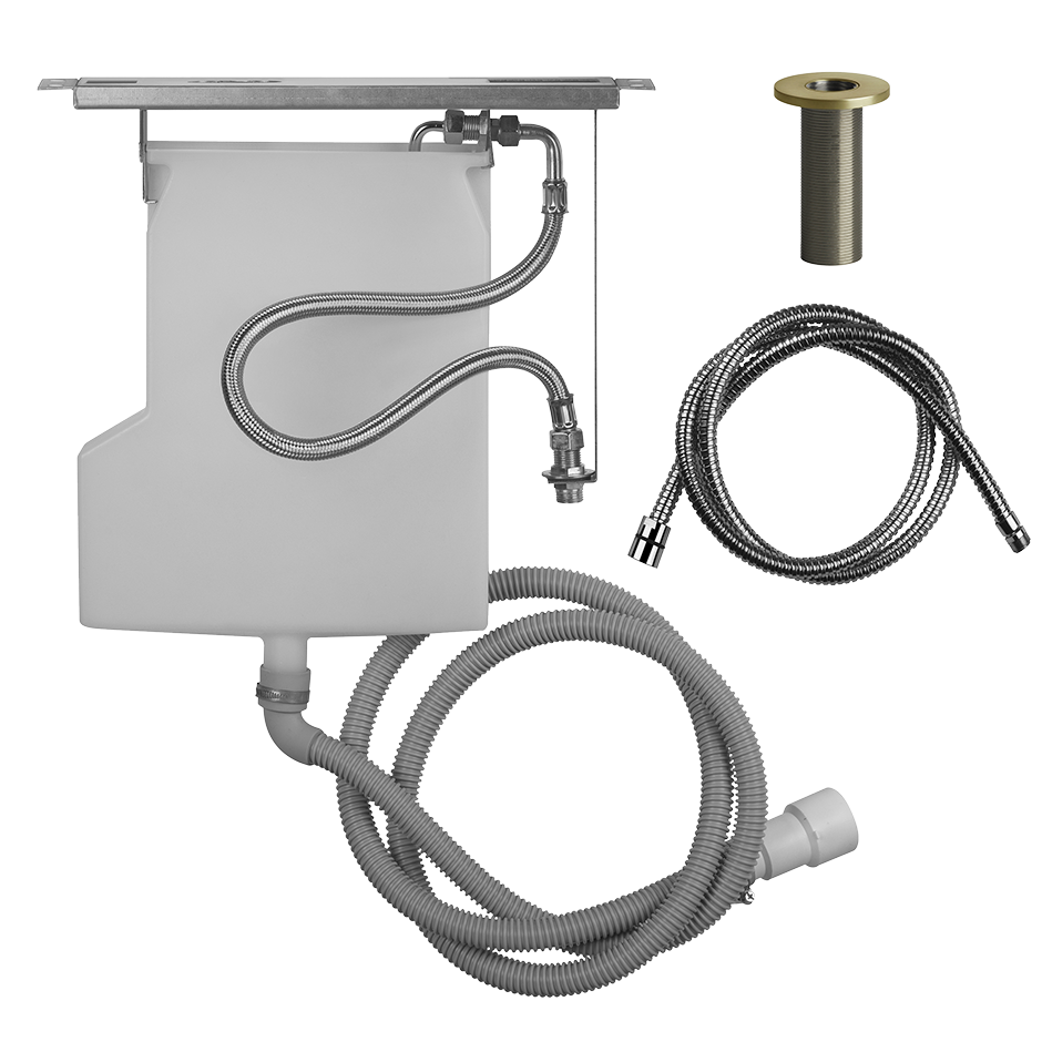Bath316 Handshower Drain Kit Rough - 54594 Bathroom Accessories GESSI Brass Brushed PVD