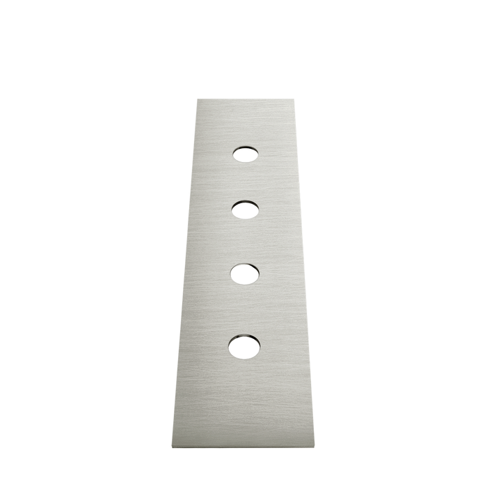 Bath316 Finishing Plate - 54595 Bathroom Accessories GESSI Steel Brushed